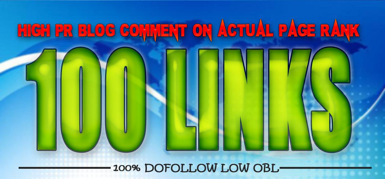 150 Dofollow Blog Comment Low Obl Pr7 To Pr2