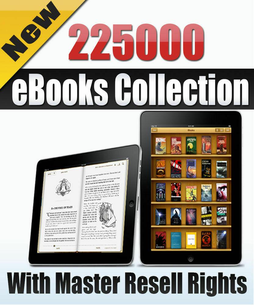225000 PDF eBooks Package Collection With Master Rese...
