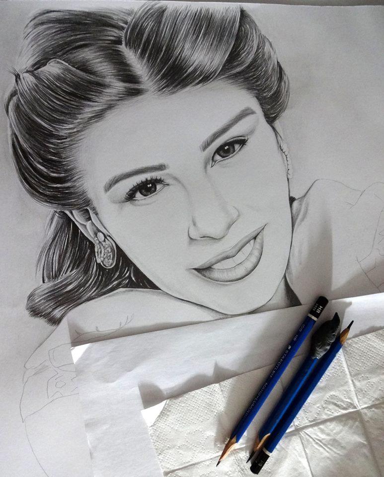 Hand Draw A Realistic Pencil Drawing Or Portrait limi...