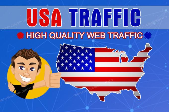 Get Organic Targeted Unlimited USA Web Traffic For 20...