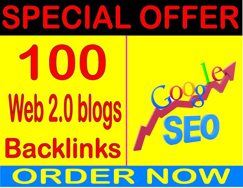 Mega SEO-I will do 100 Web.20 PR9 Safe SEO High Pr Ba...