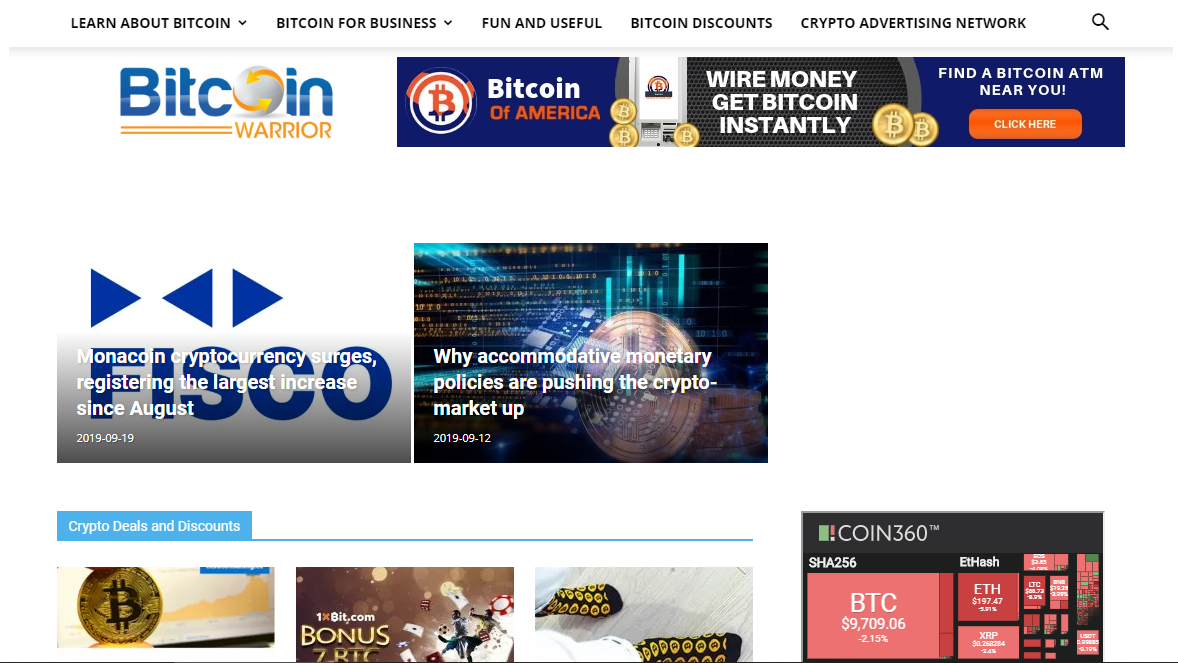 Publish Guest blog on BitcoinWarrior DA 46 with Dofol...