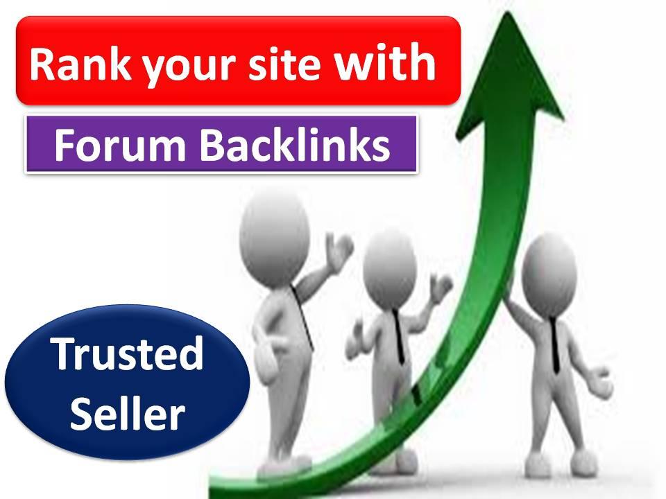 Rank your site 505+ High Quality Forum Profile Back-l...