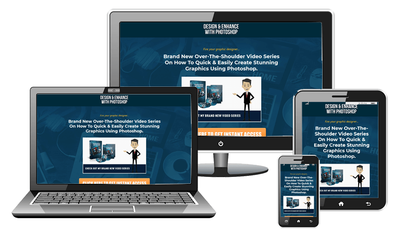 DESIGN and ENHANCE WITH PHOTOSHOP PLR