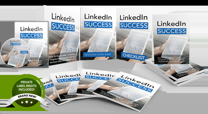 Linkedin Success Mega Pack PLR Product Pack