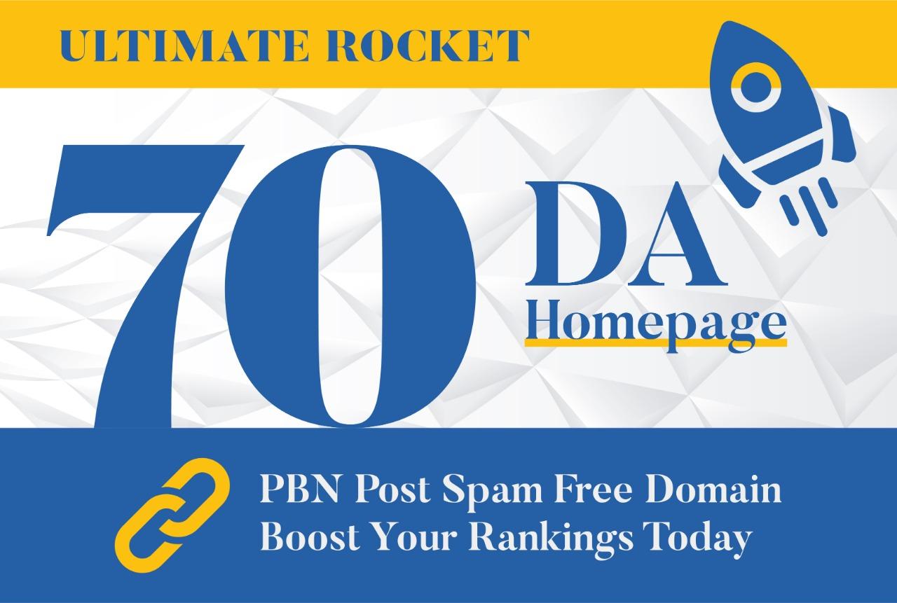 Build 1 DA70+ Ultimate Powerful PBN Homepage BACKLINKS 