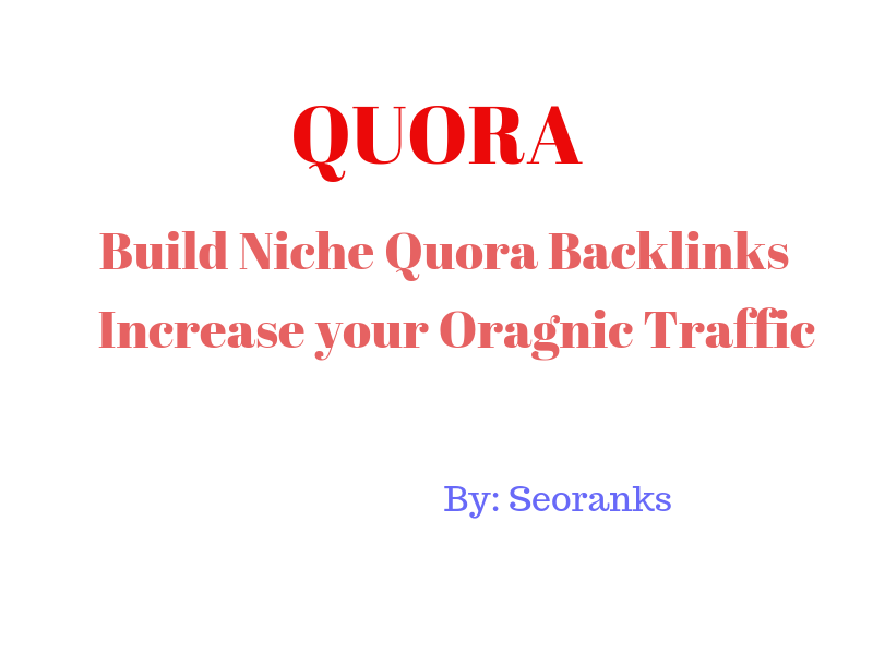 Quora Domain Authority Quality Backlink