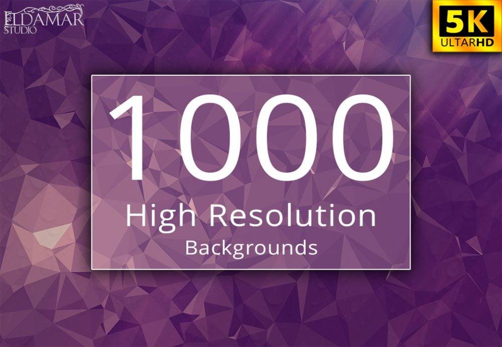 Get 1000 High Resolution Backgrounds Bundle Worth 300 with commercial license