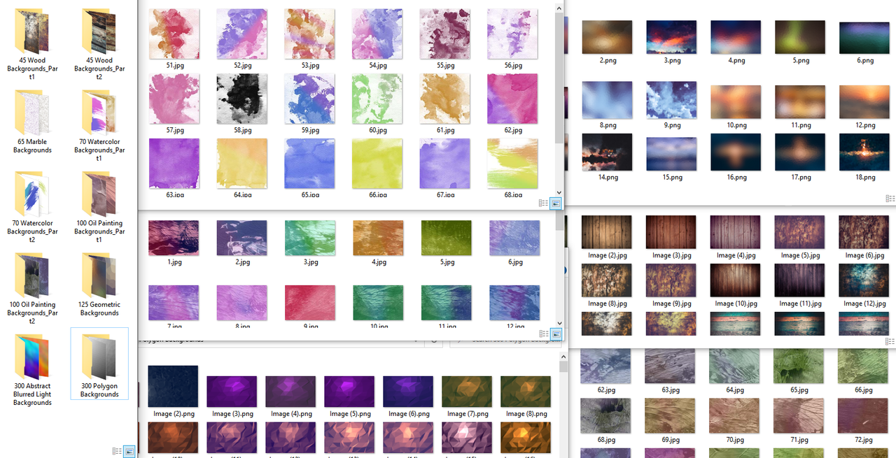 Get 1000 High Resolution Backgrounds Bundle Worth 300 with commercial license