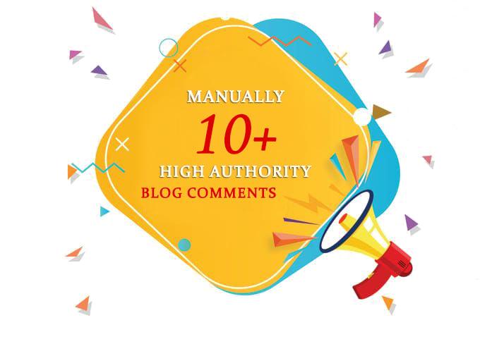 10 High Quality Dofollow Blog comments 
