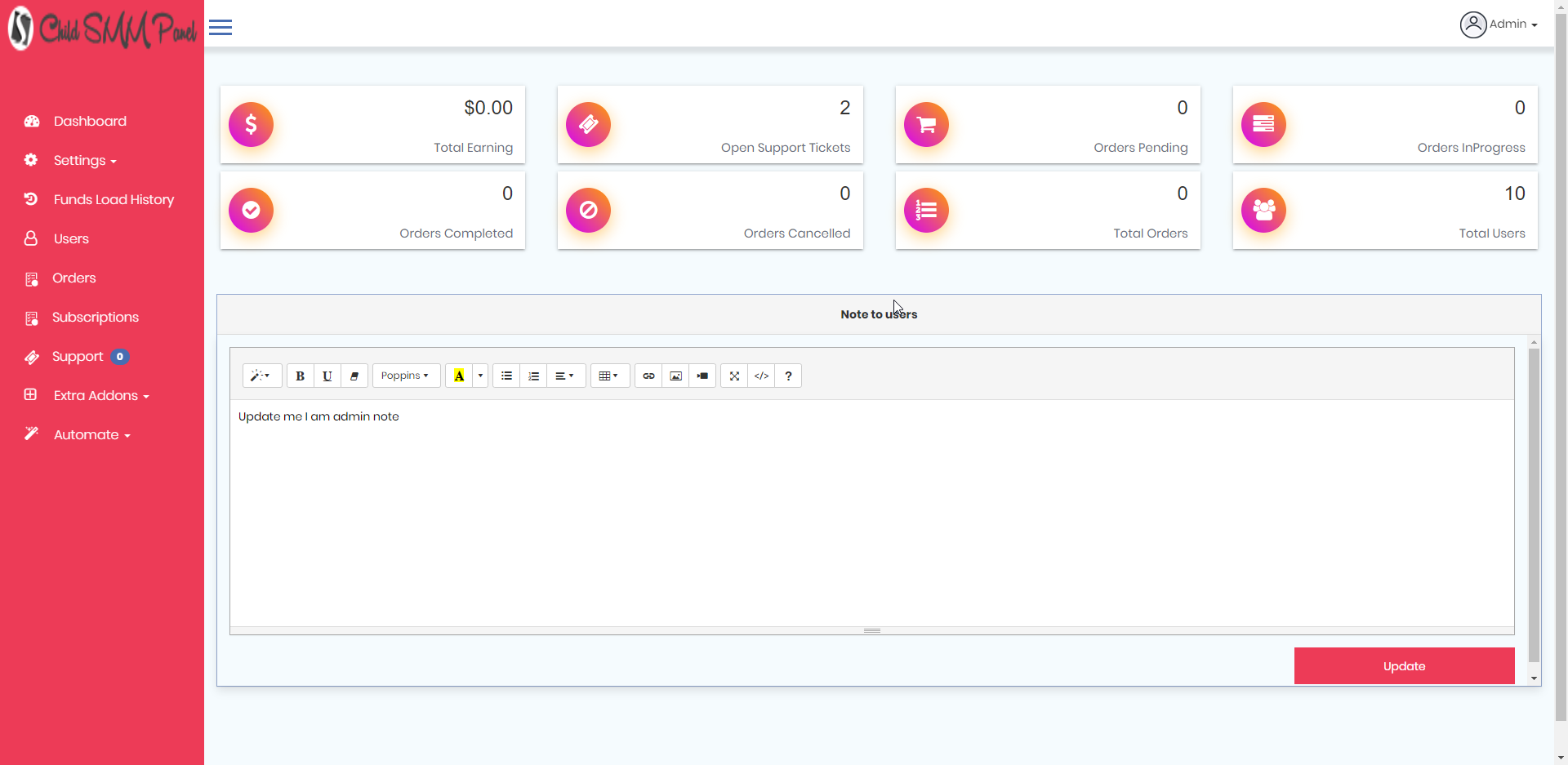 All in One - SMM Reseller Panel Script [SocialDealers]