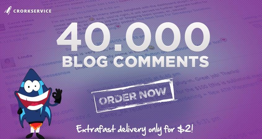 40,000 SEO blog comment backlinks scrapebox linkjuice