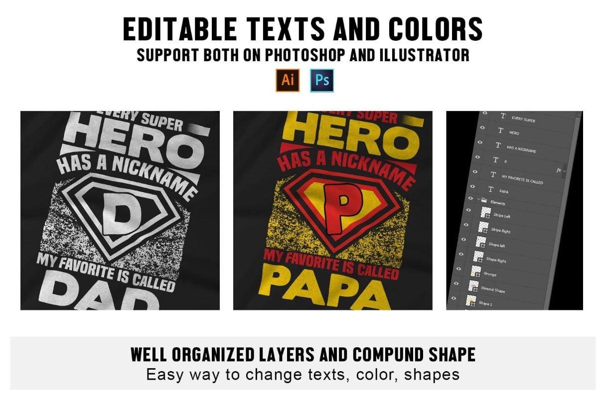 I will give you 300 random editable designs for your merch business