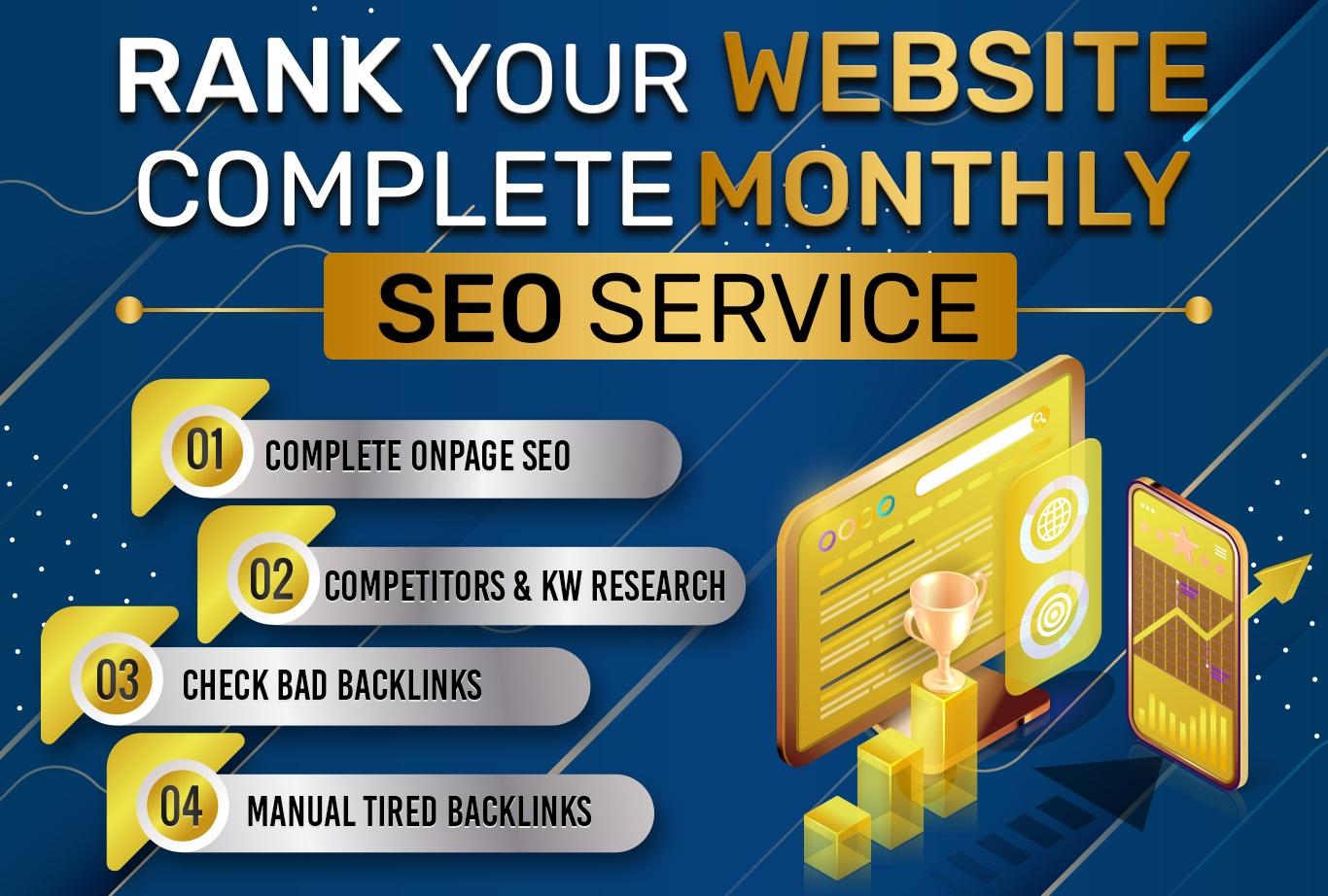Rank Your Site On First Page With Complete SEO Service 