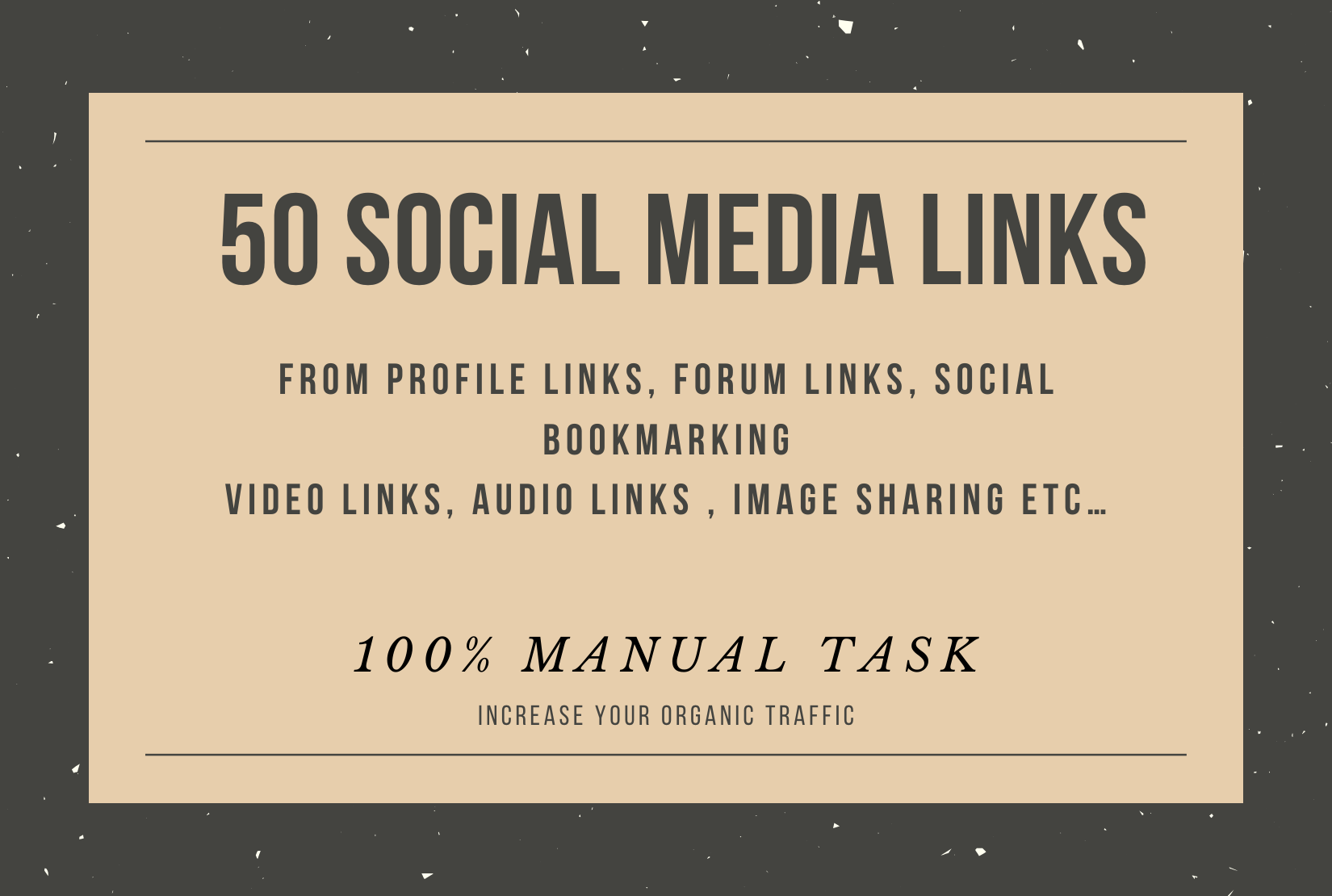 I will do off page SEO for 10x traffic