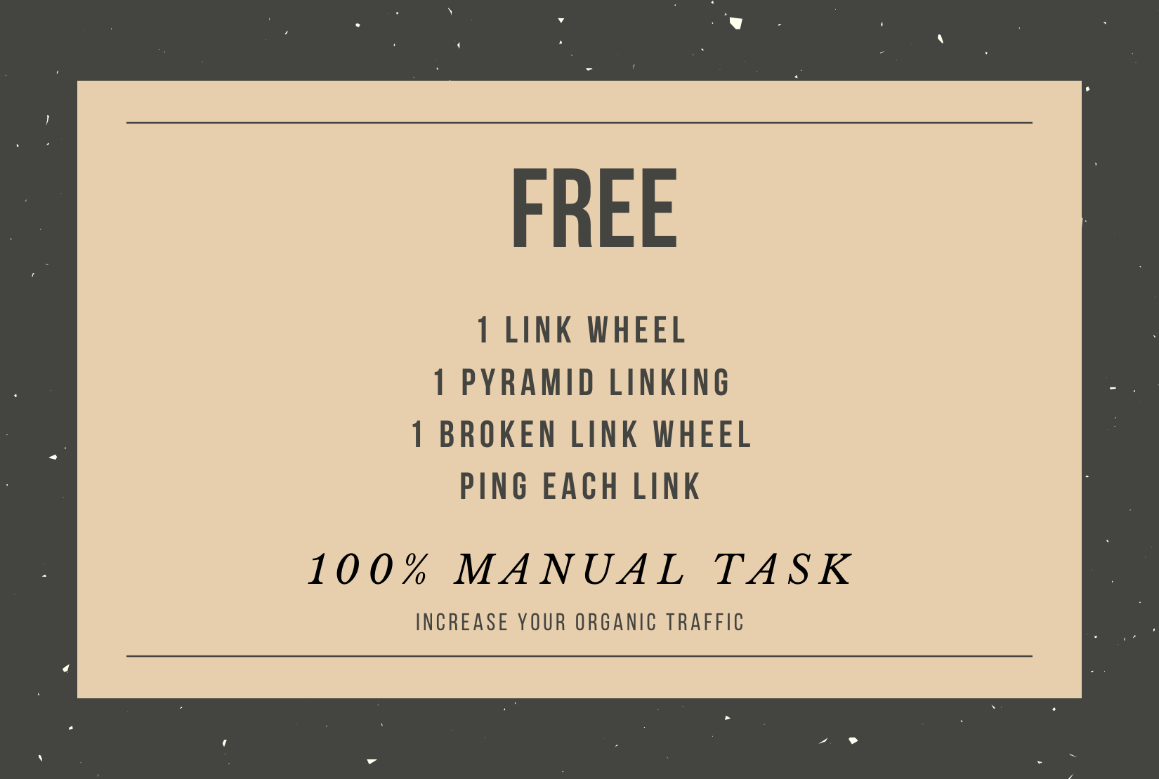 I will do off page SEO for 10x traffic