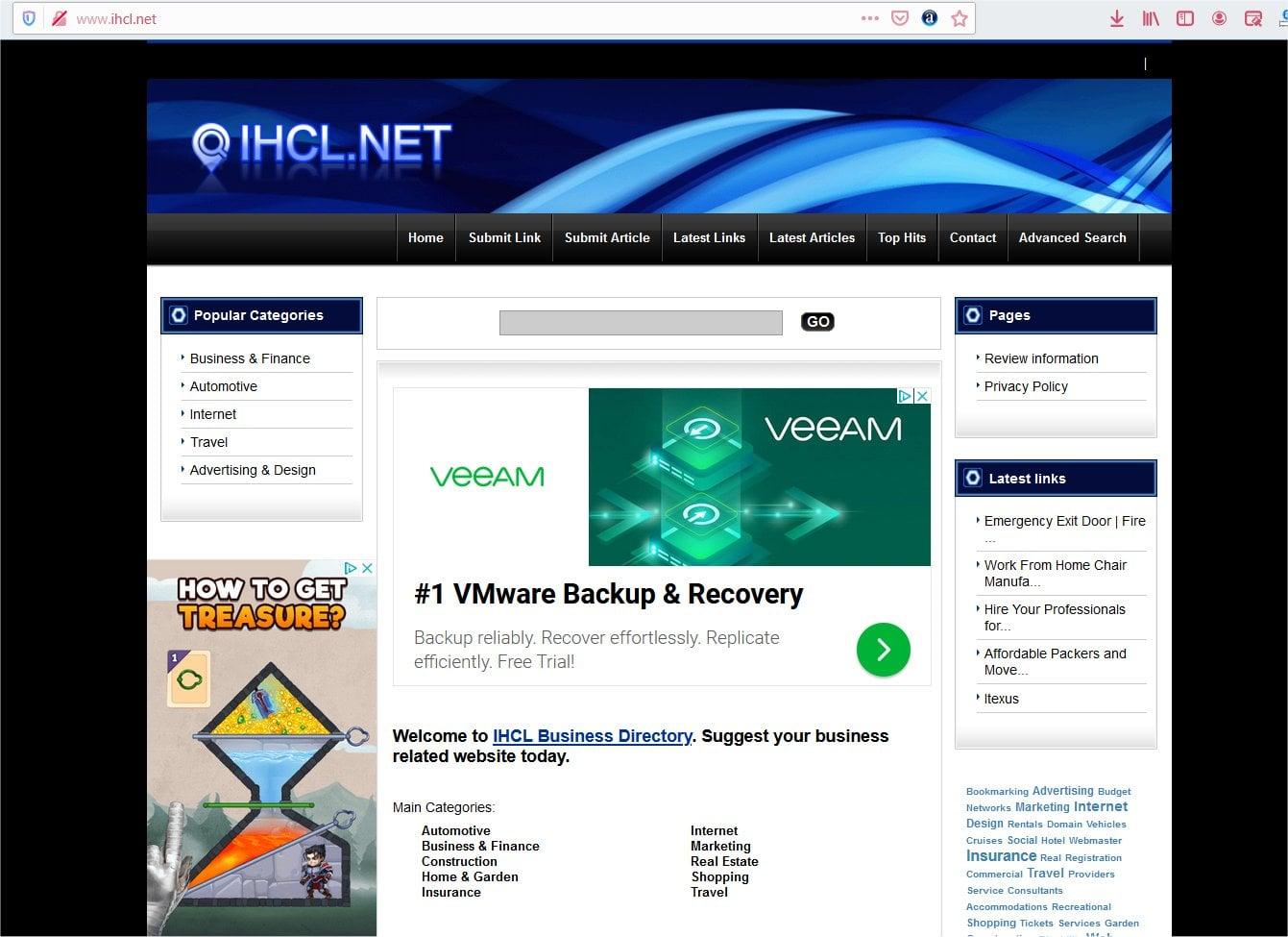 Add your website to IHCL web directory