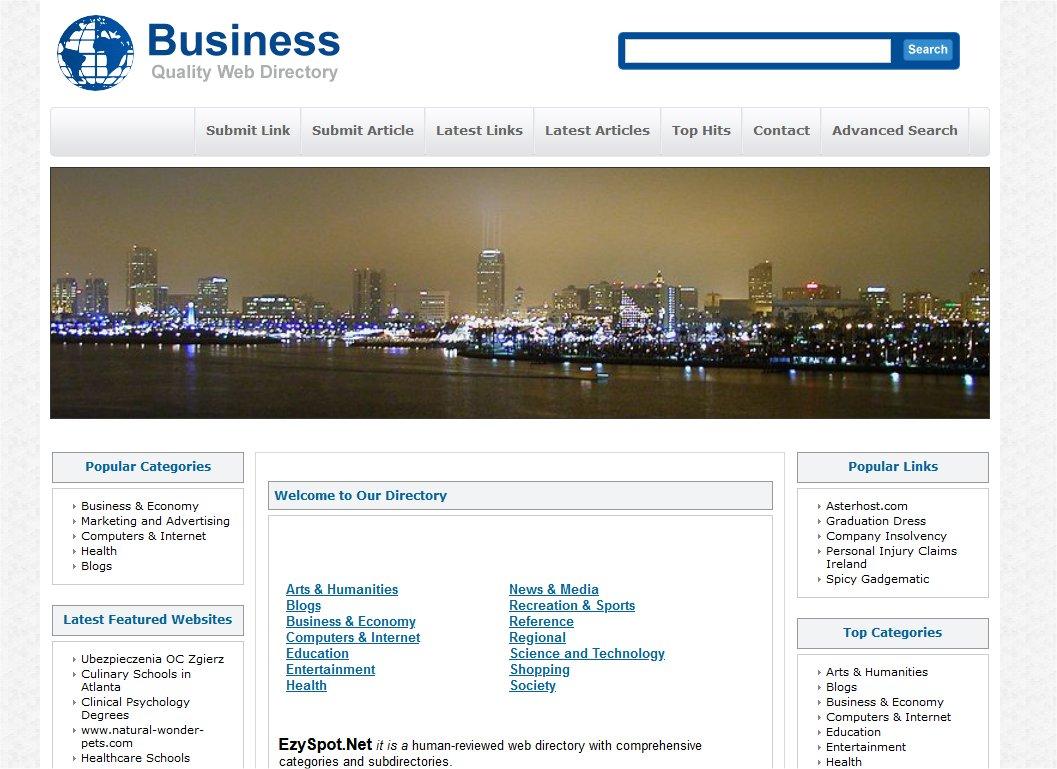 Add you website to EzySpot.Net directory 