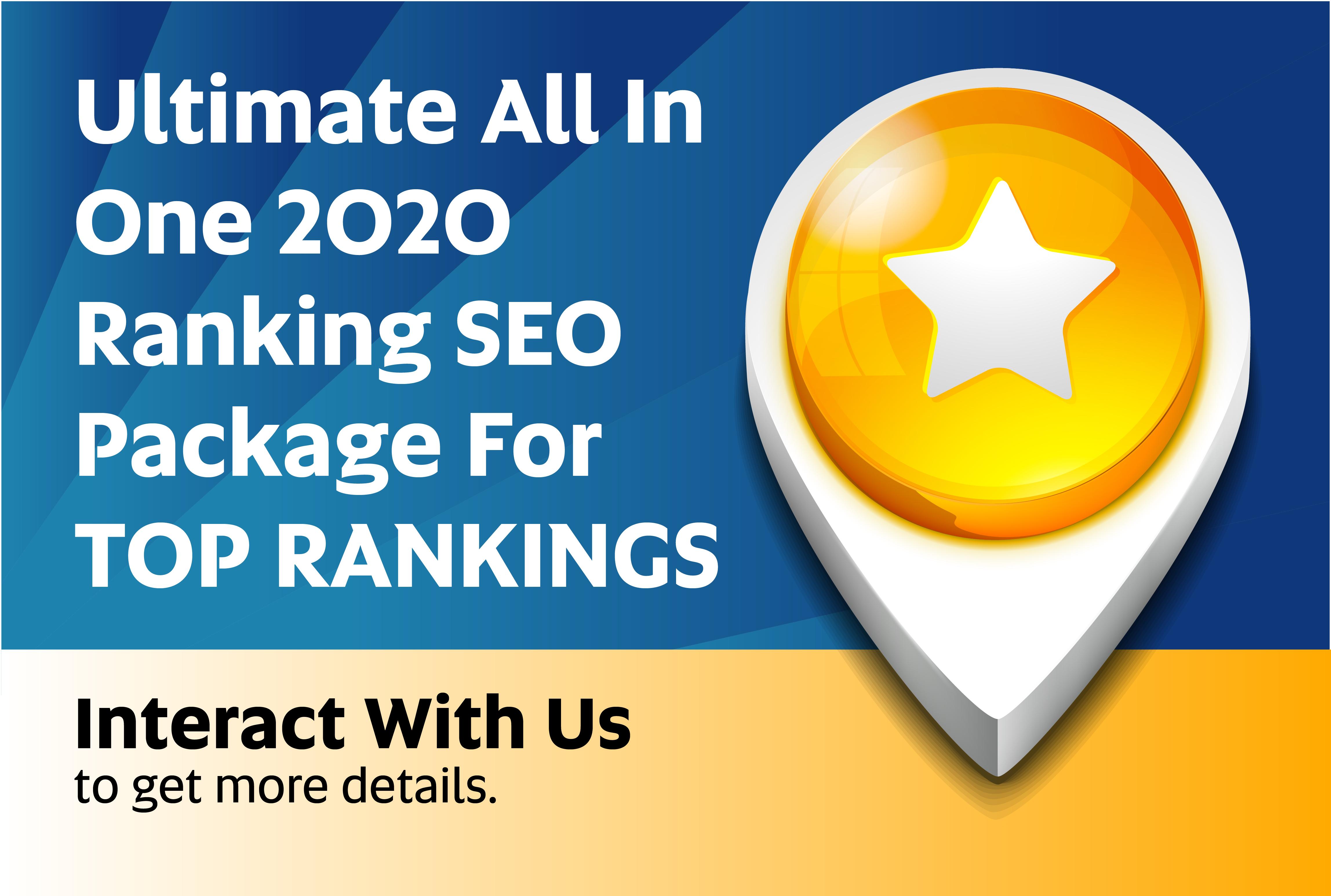 I will rank your website in just 20 days with 2020 ultimate SEO ranking package
