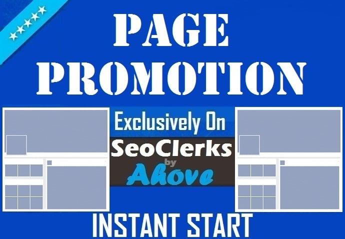 Get Instant Your Social Media Page Promotion