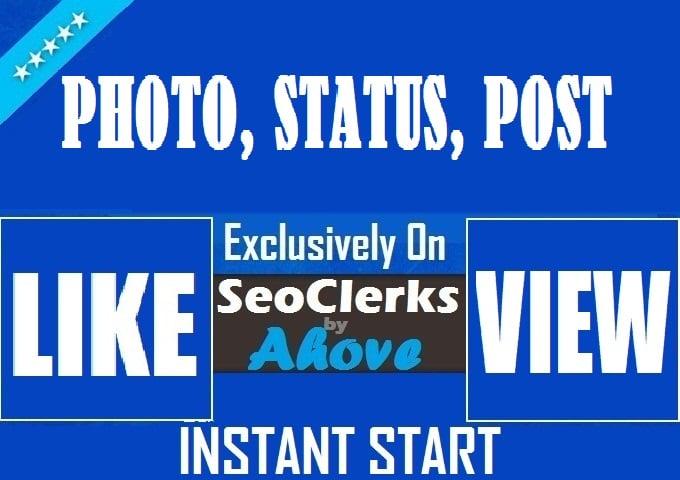 Get Instant 100 Status Likes OR Reactions