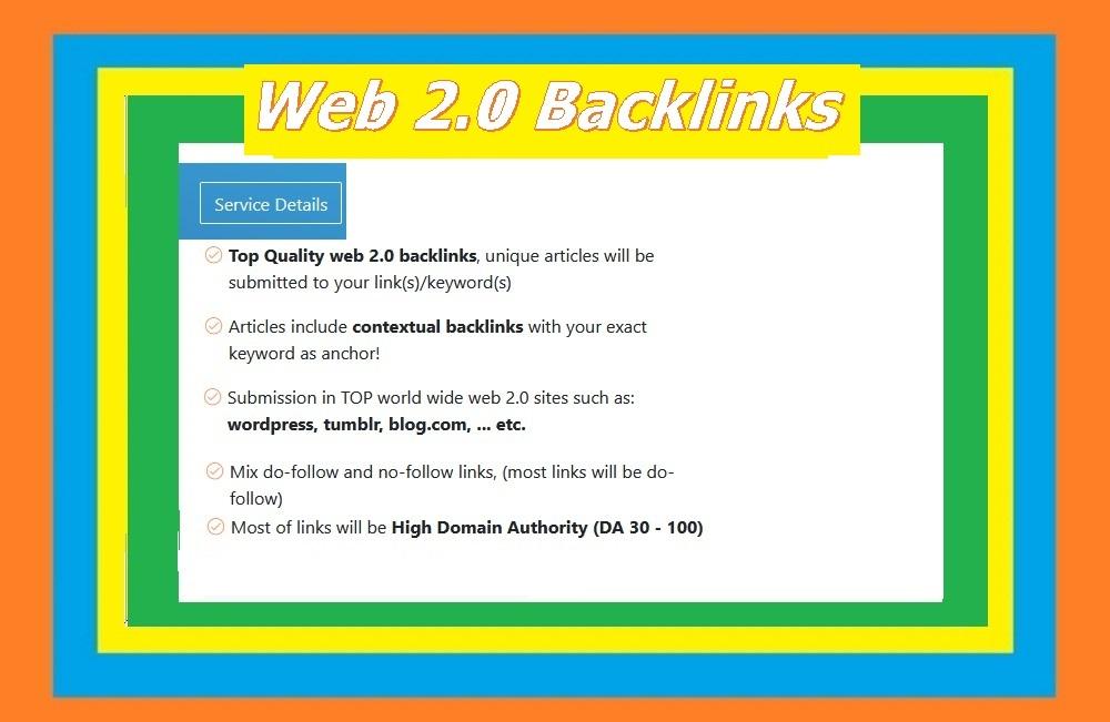 Manage 80+ Web2.0 Blog Backlinks DA20-70 & Good PR help to rank Your Websites