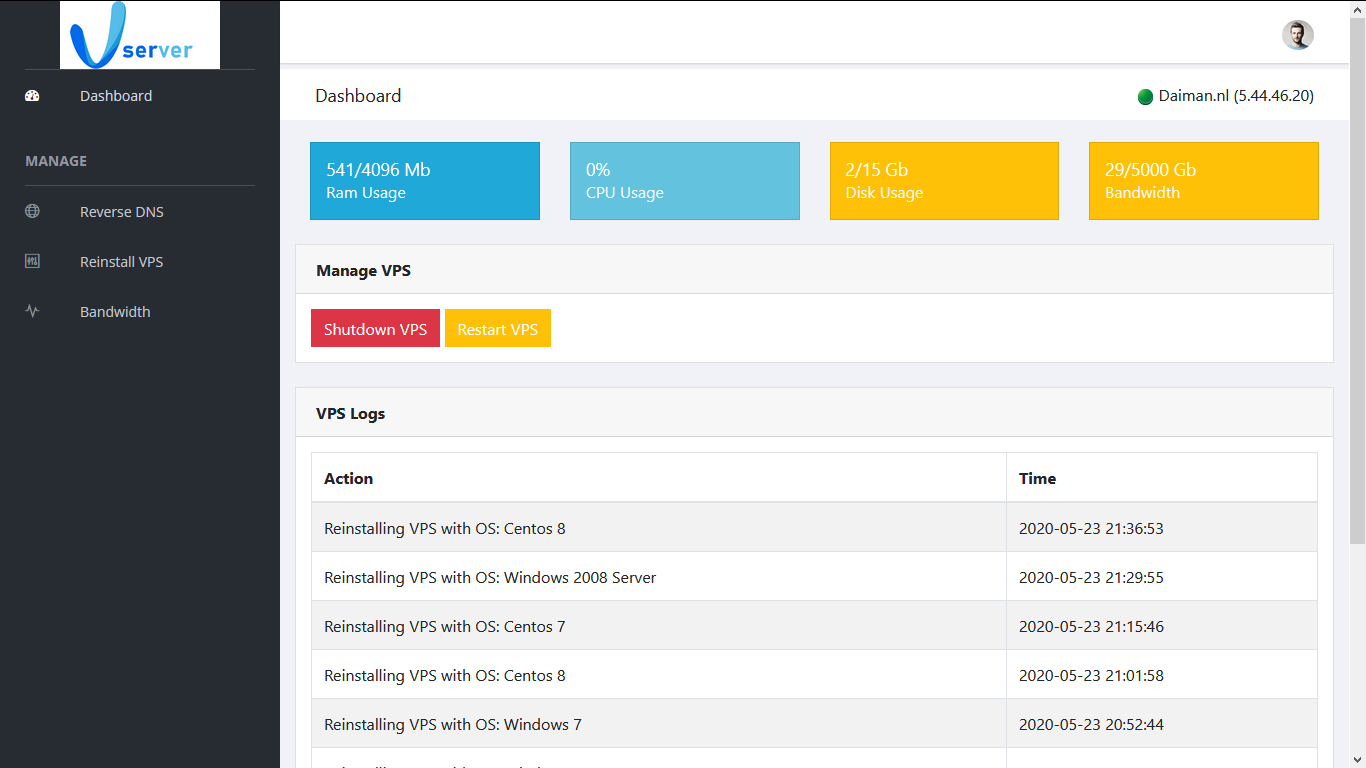 1 YEAR Windows RDP server 1.5GB ram, 1 CPU, 50GB Disk