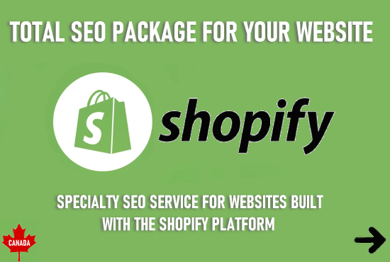 Complete Seo Package for your Shopify website