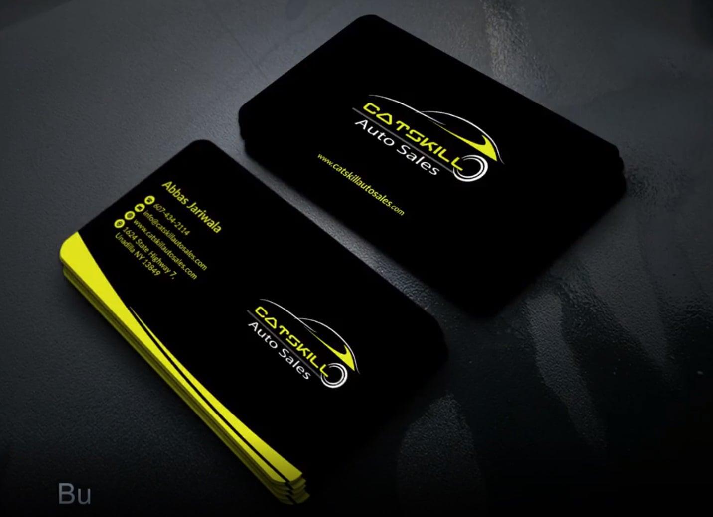 We will design outstanding business card design for you - print ready