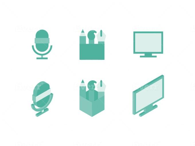 We will design any kind of icons you need 