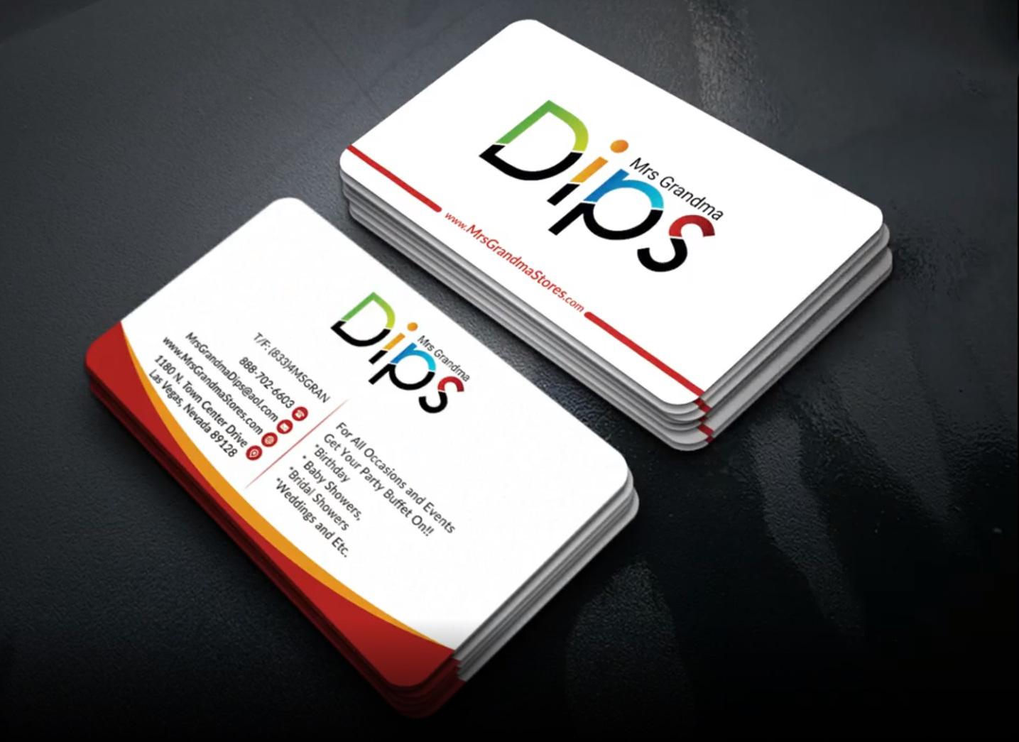 We will design outstanding business card design for you - print ready