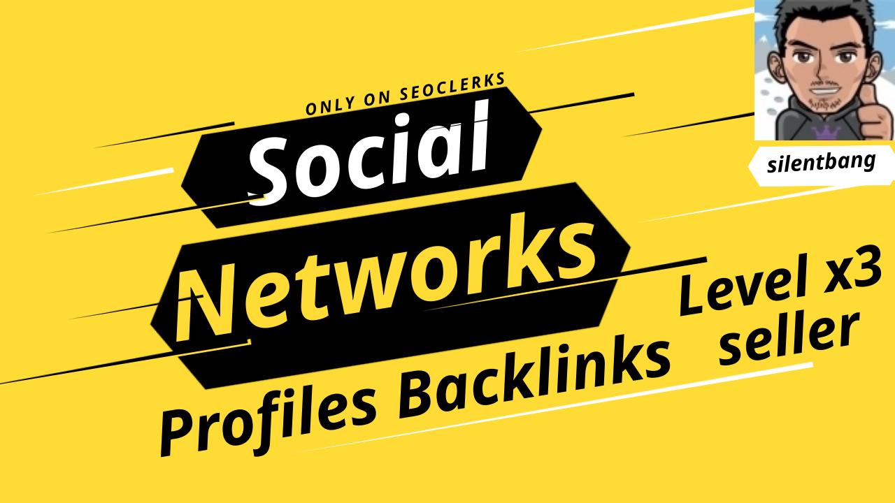 Google First Page 120 Social Profile Safe Backlinks Bookmark For Ranking Website Traffic