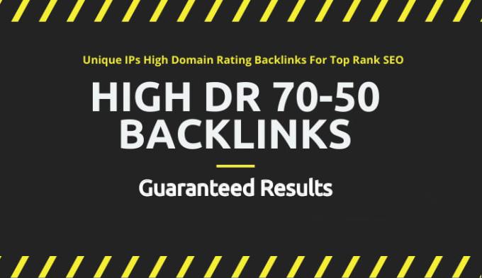 Boosting You Website By Building 3 High Quality DR 50 to 70 Dofollow Authority Backlinks 