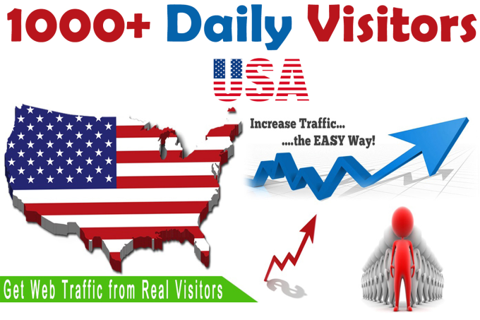 1000+ Verified USA website Traffic Adsense safe & good for Alexa ranking