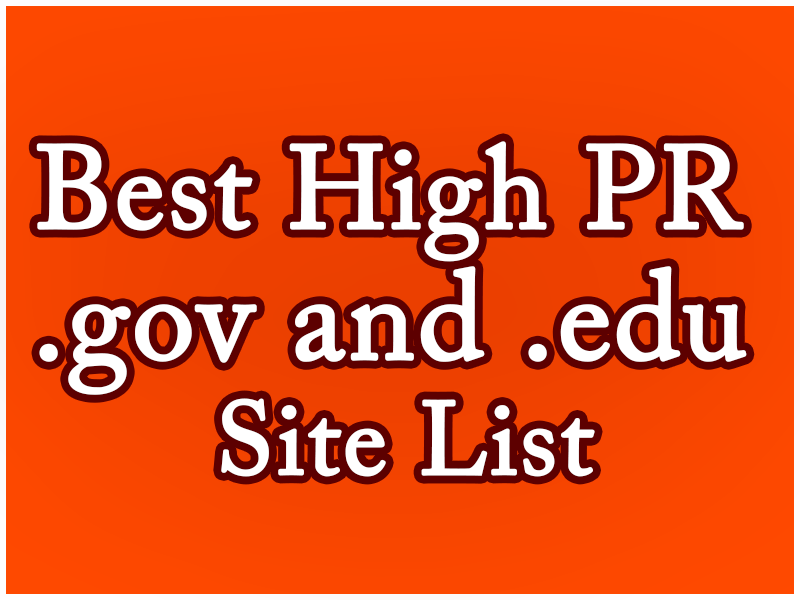  27 EDU-GOV Backlinks For SEO That Actually Rank Websites