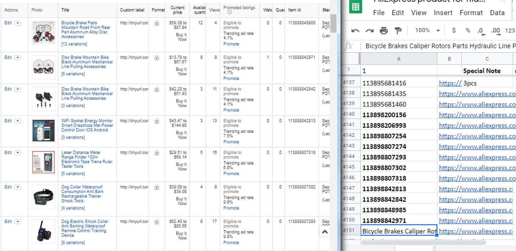 Virtual Assistant For Professional ebay listing from aliexpress to ebay with hot selling product