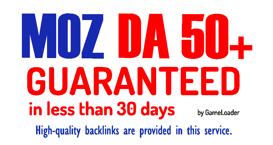 Increase Domain Authority MOZ DA to 50+ in less than 30 days