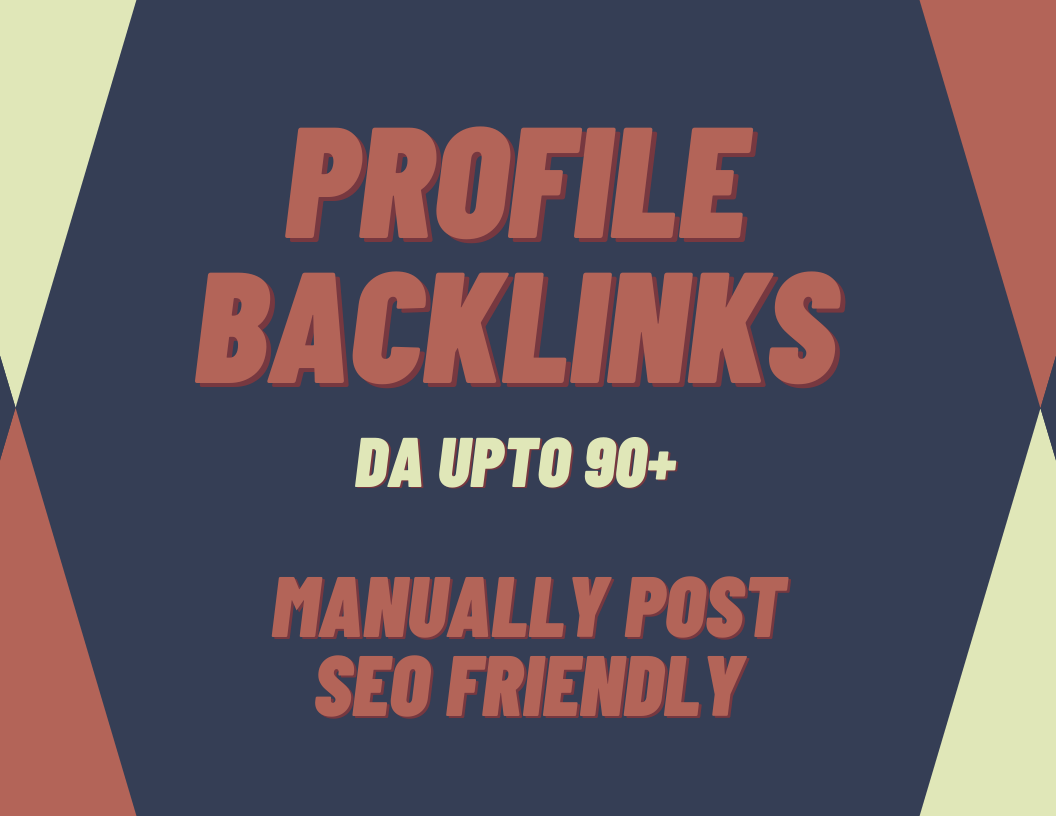You will get profile backlinks on high DA sites