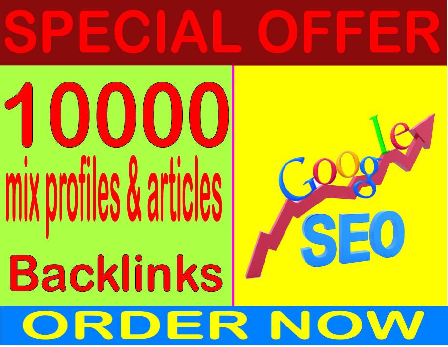 SEO Rank 2020 - Boost Site Alexa Rank 10000 with Mix Profiles & Articles backlinks