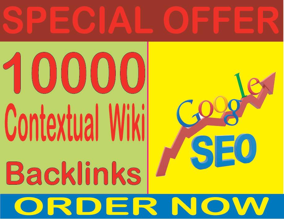 Boost SEO- Create 10000 Contextual wiki High PR Metrics Backlinks 