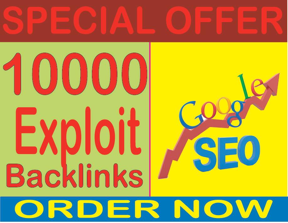 Top SEO Service - Boost Site Alexa Rank with 10000 Exploit backlinks