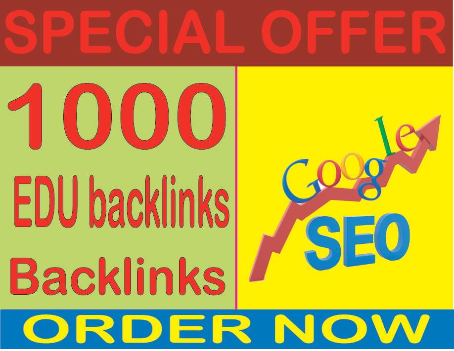 Top SEO Service - Boost Site Alexa Rank with 1000 edu backlinks