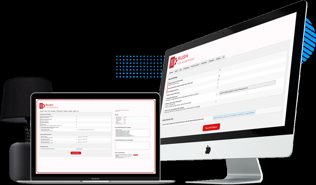 Rush - Gets #1 Rankings, Triples Site Speed And Automatically Protects Any Business From Hackers