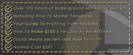 Online Mastery Course Platinum - Underground Course For Youtuber, Social Media Marketi**