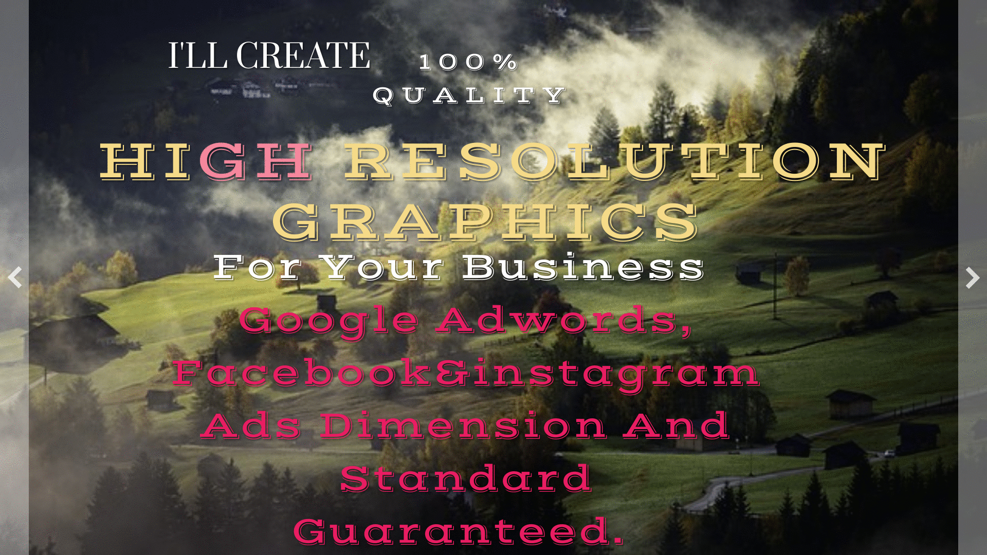 I Will Create A Very High Resolution Graphics Compliant with Adwords, Facebook Ads Quality 