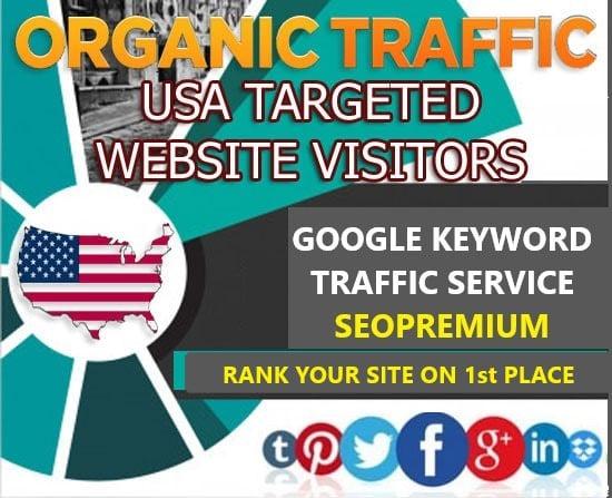 50000+ Real Google search keyword visits in a month