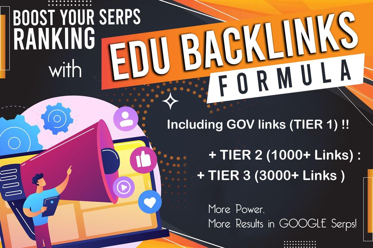 EDU - GOV BACKLINKS Services! More POWER For Your Serps Ranking!