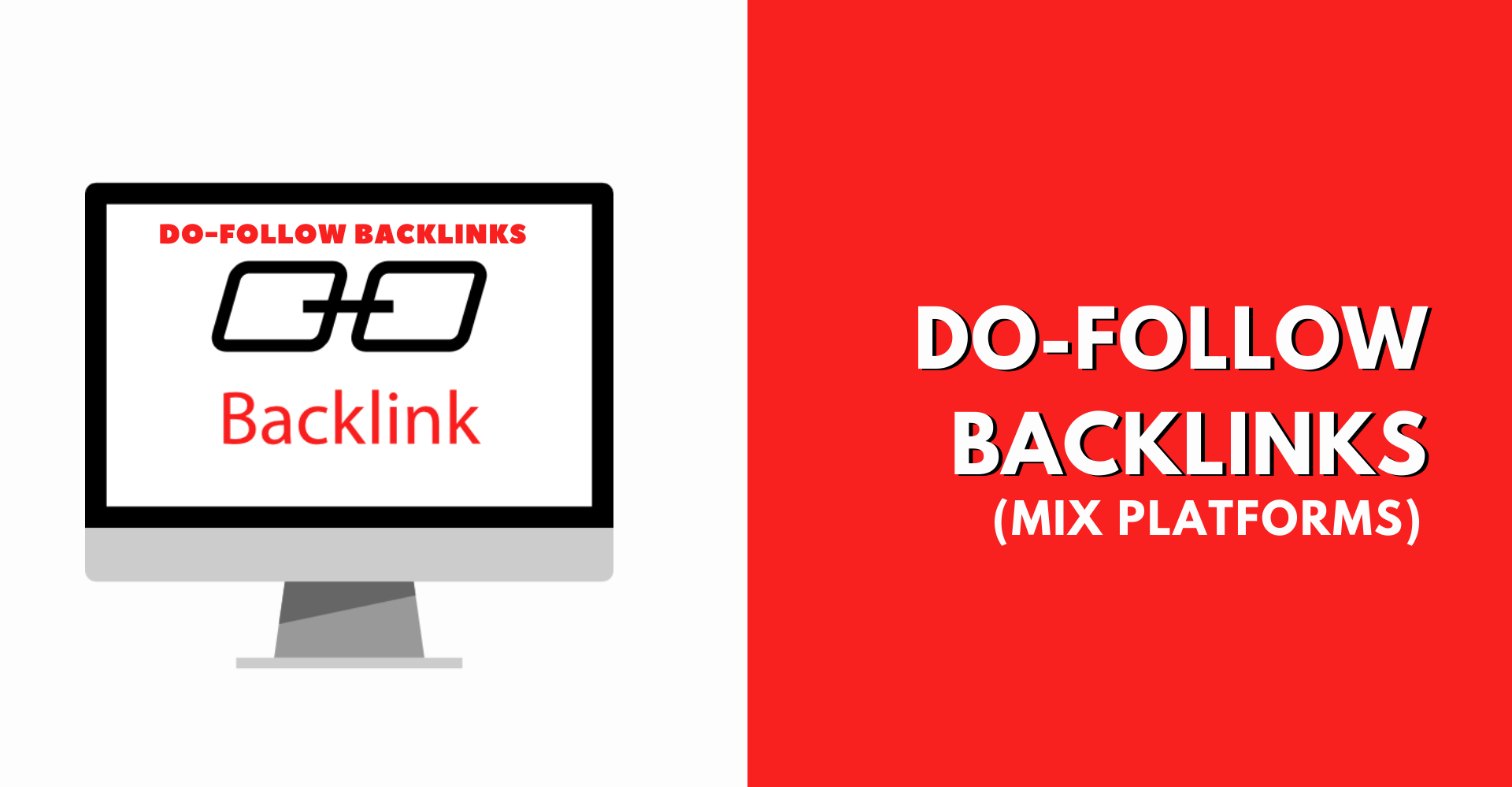 Do-follow backlinks mix platforms