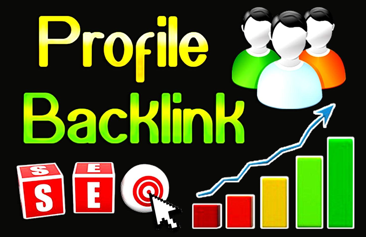 10000 Mix Profiles backlinks including Forum profiles & SN profiles