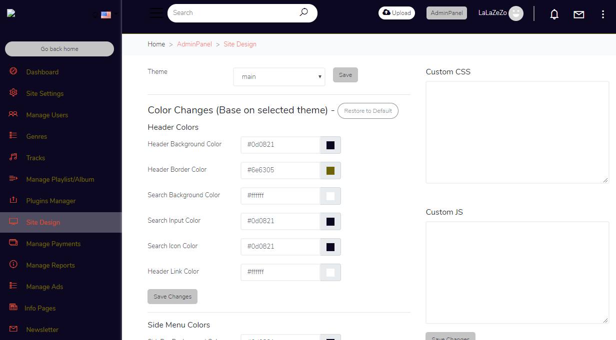 Create your SoundCloud similar Audio website
